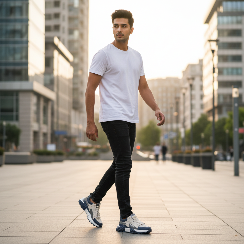 Premium Sneaker Lifestyle Banner